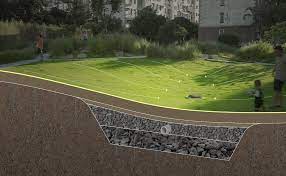 梅丰社区公园 深圳 自组空间设计 谷德设计网 community park sponge city earth sheltered