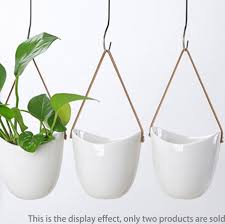 Regardless of whether these are situated inside or out. 2pcs Wall Planters White Ceramic Plant Pot Set Large Indoor Outdoor Flower Pots Succulent Plant Vase Wall Decor Buy On Zoodmall 2pcs Wall Planters White Ceramic Plant Pot Set Large Indoor Outdoor