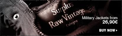 Surplus Raw Vintage Home Page Exclusively Presented By
