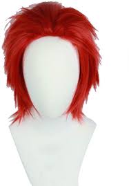 Haircuts with short backs and sides are clean, presentable, and most importantly, allow you to add shape to your hairstyle in a way. Cosjp My Hero Academia Eijiro Kirishima Short Full Wig Red With Straight Back Fluffy Hair Amazon De Bekleidung