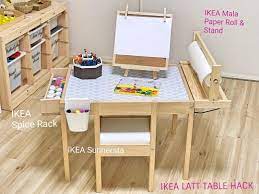 diy arts and crafts table my son loves arts and crafts and recently he enjoys drawing a lot and so we de ikea fikirleri oyun odalari bebek mobilya