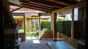 Doppia soluzione mobile per l'industria. Chiusure Laterali Per Portici E Tettoie Zilvetti Tendaggi Di Zilvetti Alberto C S N C