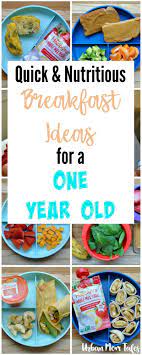 Quick Nutritious Breakfast Ideas For A One Year Old Healthy Toddler Meals Quick Nutritious Breakfast Nutritious Breakfast