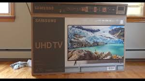Object tracking sound + quantum hdr 12x³ Samsung Un43ru7100 43 Smart 4k Ultra Hd Tv Unboxing Youtube