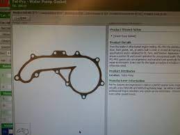 Get the best deal for genuine oem water pumps for toyota tundra from the largest online selection at ebay.com. Had A Customer Call About A Water Pump Gasket I Was Fine Until He Asked For A Description Funny