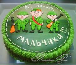 как украсить торт на 23 февраля своими руками фото Oformlenie Tortov Dlya Muzhchin K 23 Fevralya Tort