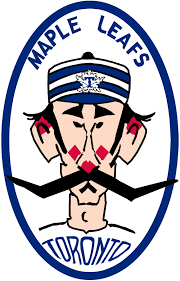 The toronto maple leafs are ditching their losing logo in hopes that something old maple leafs super fan and blogger steve dangle is happy that the new logo honours the team's history. Toronto Maple Leafs Alternate Logo 1949 Nickednamed Handlebar Hank Worn On The Maple Leafs Jersey Sleeves And Used I Toronto Maple Leafs Maple Leafs Logos