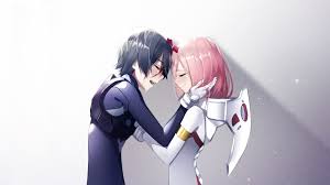 Discover the magic of the internet at imgur, a community powered entertainment destination. Zero Two And Hiro Anime Couple Wallpaper Zero Two X Hiro 1920x1080 Wallpaper Teahub Io