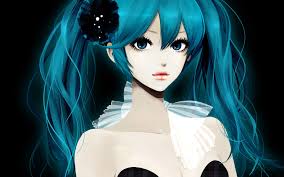 What anime girls have light blue hair?| yahoo answers. Wallpaper Gentle And Lovely Blue Hair Anime Girl 1920x1200 Hd Picture Image