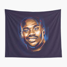 Shaquille Oneal Tapestries for Sale
