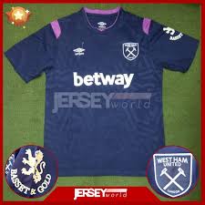 Shop latest west ham jersey online from our range of sports & outdoors at au.dhgate.com, free and fast delivery to australia. Jersey West Ham United Fc Third 3rd 2019 2020 Premium Grade Ori Ada Big Size Xxl 2xl Shopee Indonesia