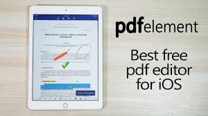 Best apple pencil apps for ipad in 2020. Best Free Pdf Editing App For Ios For Iphones Ipads Pdfelement Youtube