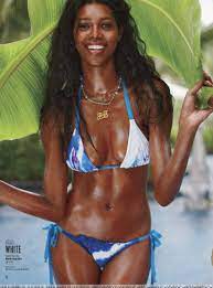 Find the perfect black female swimsuit model stock photo. Black Is Beautiful Swimwear Edition Jessica White Bikinis Bikini Models