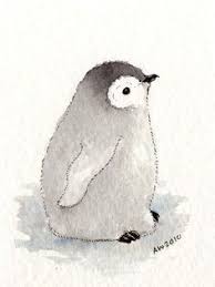 These easy watercolor holiday cards colorful, vibrant, and fun to make and gift to friends and family! Image Result For Cute Watercolor Ideas Easy Watercolor Paintings Of Animals Art Painting Penguin Watercolor
