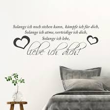 Schränke und andere möbel können im schlafzimmer natürlich auch beklebt. Wandtattoo Spruch Solange Ich Noch Stehen Kann