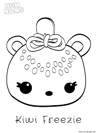 May 13, 2021 · if you're looking for more coloring sheets, take a look at these cute ragdoll cat coloring pages. Kawaii Food Kiwi Freeze Num Noms Coloring Pages Printable