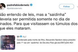 ¿a qué responde un indulto para la justicia? Soltar Alexandre Nardoni No Dia Dos Pais E Insulto Nao Indulto Ruth De Aquino O Globo