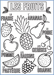 Les Fruits Fruits Learning French For Kids French Flashcards French Activities