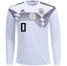 Buy adidas germany home jersey 2020 from soccer.com. Germany 2018 World Cup Home Long Sleeved Personalized Shirt Soccer Jersey Dosoccerjersey Shop