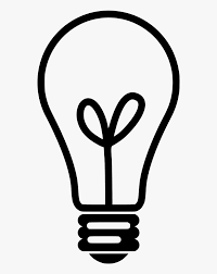 Light bulb on black background. Transparent Lightbulb Png Transparent Light Bulb Illustration Png Png Download Kindpng