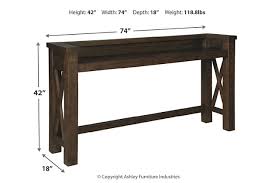 Top quality for your home. Hallishaw Bar Height Table Ashley Furniture Homestore