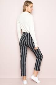 Aesthetic Black And White Striped Pants Outfit Ideas Tilden Pants Bottoms Clothing Business Casual Attire Pants Outfit Fall Stripe Pants Outfit