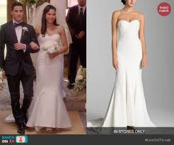 Santana S Wedding Dress On Glee Glee Fashion Wedding Dresses Dresses