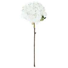 You'll receive email and feed alerts when new items arrive. White Single Stem Hydrangea Silk Flower 28 Royal Imports