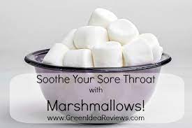A Sore Throat Can Be Soothed With Just A Couple Marshmallows It Really Works Marshmallow Sore Throat Soreness Sore Throat