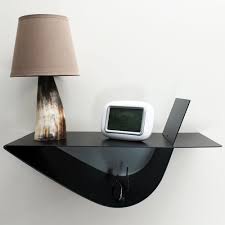 table de chevet suspendue zen noire chevet mural gauche table de chevet suspendue chevet suspendu chevet mural