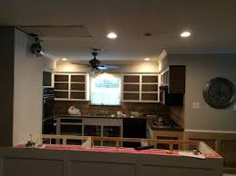 Under Cabinet Lighting With Light Cabinets And Lighter Counters
