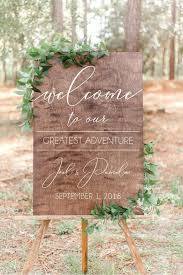 This classy wooden welcome sign will make a beautiful personalized touch to your use this simple tutorial to make a diy lighted plywood sign for less than $5! 30 Stunning Wedding Welcome Sign Ideas To Steal