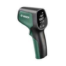 Spot measurement provides accurate detection on narrow surfaces, while the centre finder shows the precise location of an object's centre. Bosch Universaltemp Thermo Detector Digital Thermometer Alzashop Com