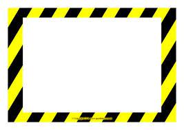 Download them for free in ai or eps format. Editable Warning Danger Sign Templates Sb10387 Sparklebox