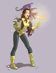 Springpunkr Kitty Pryde Superhero Art Marvel Girls