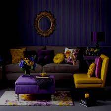 Beautiful Gray Purple Yellow Living Room Purple Living Room Yellow Living Room Living Room Grey
