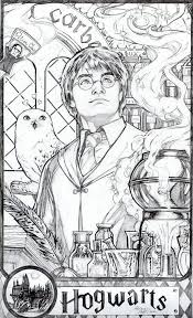 Adrianamelo S Deviantart Gallery Adrianamelo Adrianamelos Deviantart Gallery In 2020 Harry Potter Sketch Harry Potter Coloring Book Harry Potter Coloring Pages