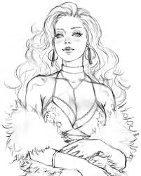 Abigail Diaz On Instagram Wip Portrait Commission Sketch Stage Sorry For Abigail Diaz On In In 2020 Character Art Illustration Art Girl Art Reference Poses