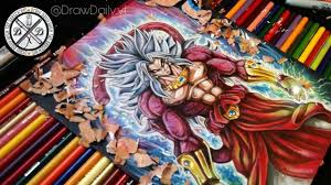 Dragon ball super movie ultra instinct vegito & gogeta god of destruction. Mastered Ultra Instinct Legendary Ssj4 Perfect Kaioken Broly God Drawing New Youtube