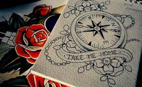 I Really Think I Want A Compass Tattoo Would Use Always Guide Me Home Or Always Lead Me Home Compass Tattoo Tattoos Love Tattoos