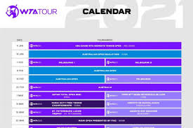 Le classement atp complet sur une page avec tous les joueurs classés. La Wta Devoile Son Calendrier Jusqu Au 11 Juillet L Equipe