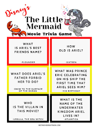 It's actually very easy if you've seen every movie (but you probably haven't). Disney Trivia The Little Mermaid Best Movies Right Now