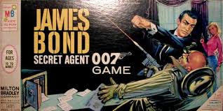 James Bond Secret Agent 007 Game Milton Bradley Usa 1964 James Bond Games James Bond Bond