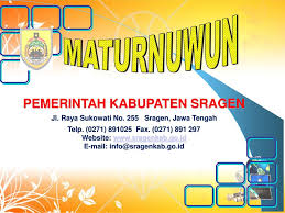 So it's up to you what you want the data to be. Implementasi E Government Di Kabupaten Sragen Ppt Download