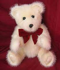 White Mink Teddy Bear Made From Mink Fur Coat Teddy Bear Teddy Diy Teddy Bear