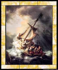 The storm on the sea of galilee, 1633, by rembrandt. Christ In The Storm On The Sea Of Galilee By Rembrandt