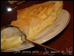 Vous avez aimé cette recette ? Tarte Pommes Poires Cannelle Et Creme Patissiere Vanille Les Douceurs De Mina