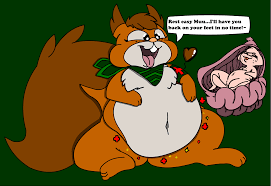 Sally Skwovet's Stomach [Coloured!] By SenbikuMew by RandomAccount97 -- Fur  Affinity [dot] net