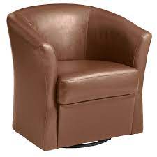 Isaac Swivel Chair Saddle Chair Leather Chair Swivel Chair