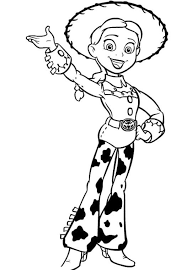 Download printable jessie from toy story coloring page. Toy Story Jessie Waving Coloring For Kids Toy Story Para Colorear Dibujos Toy Story Paginas Para Colorear Disney